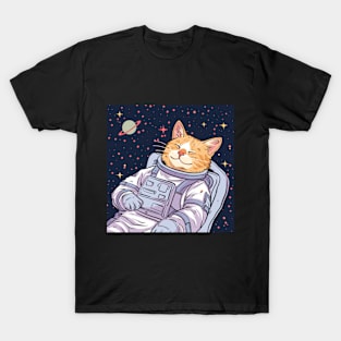 Astronaut Cat T-Shirt